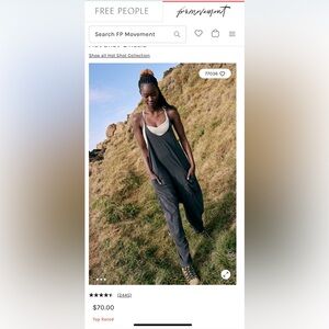 Free People Hot Shot Onesie